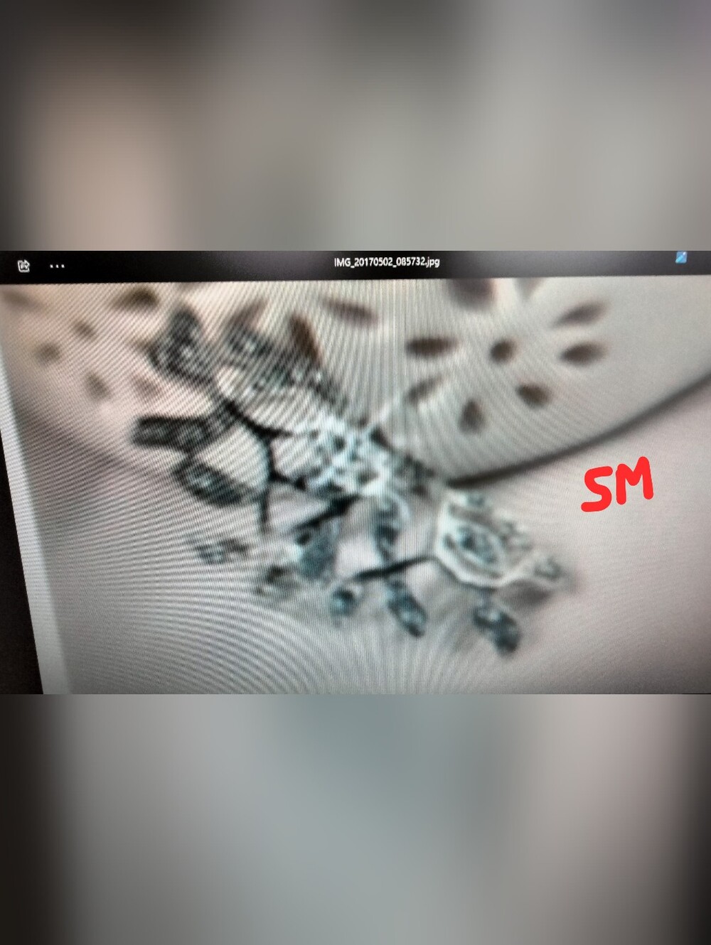 Sterling Silver  Floral Ring -